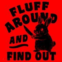 Funny Fluff Around And Find Out Cute Gift Santa Hat thumb 1