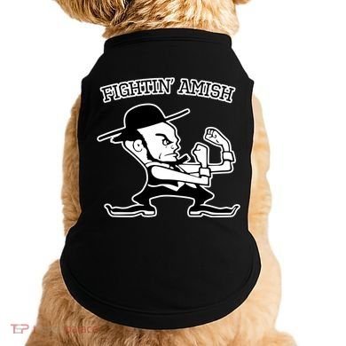 Funny Fighting Amish Doggie Tank