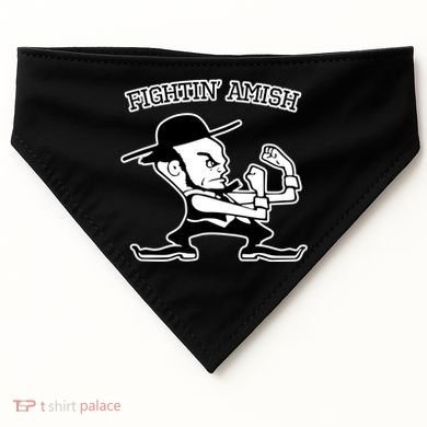 Funny Fighting Amish USA-Made Doggie Bandana