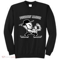 Funny Fighting Amish Sweatshirt thumb 0