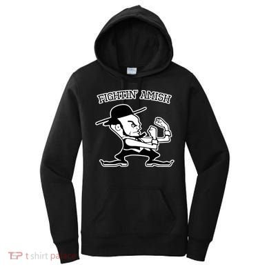 Funny Fighting Amish Women's Hoodie