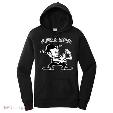 Funny Fighting Amish Women's Hoodie