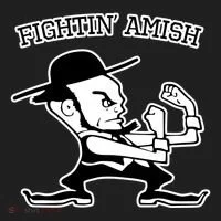Funny Fighting Amish Tumbler thumb 3