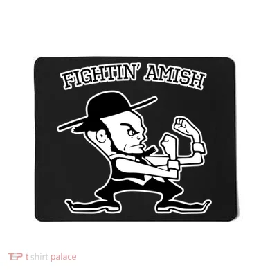 Funny Fighting Amish Mousepad