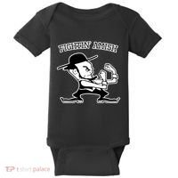 Funny Fighting Amish Baby Bodysuit thumb 0