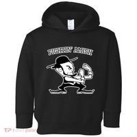 Funny Fighting Amish Toddler Hoodie thumb 0