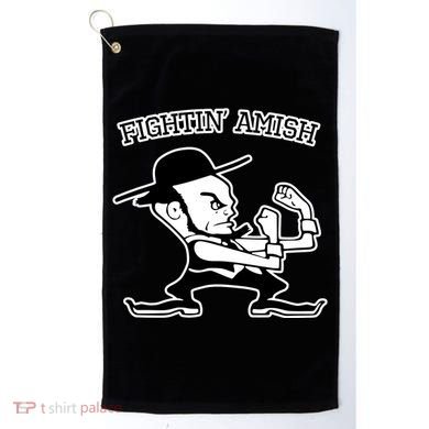 Funny Fighting Amish Golf Towel