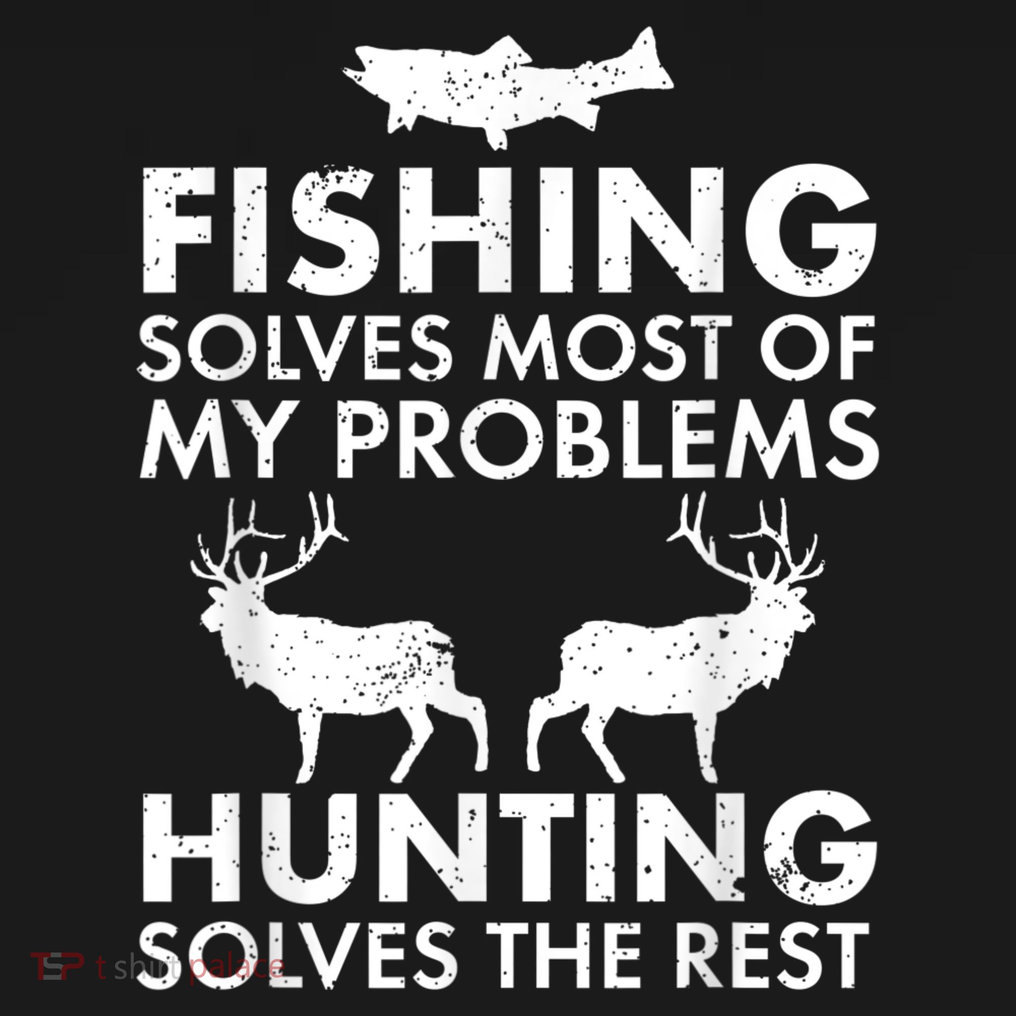 Funny Fishing And Hunting Gift Christmas Humor Hunter Cool Polo
