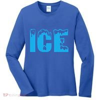 Funny Fire And Ice Costume Halloween Family Matching Funny Women's Long Sleeve Shirt thumb 0