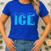 Funny Fire And Ice Costume Halloween Family Matching Funny Women's T-Shirt thumb 2