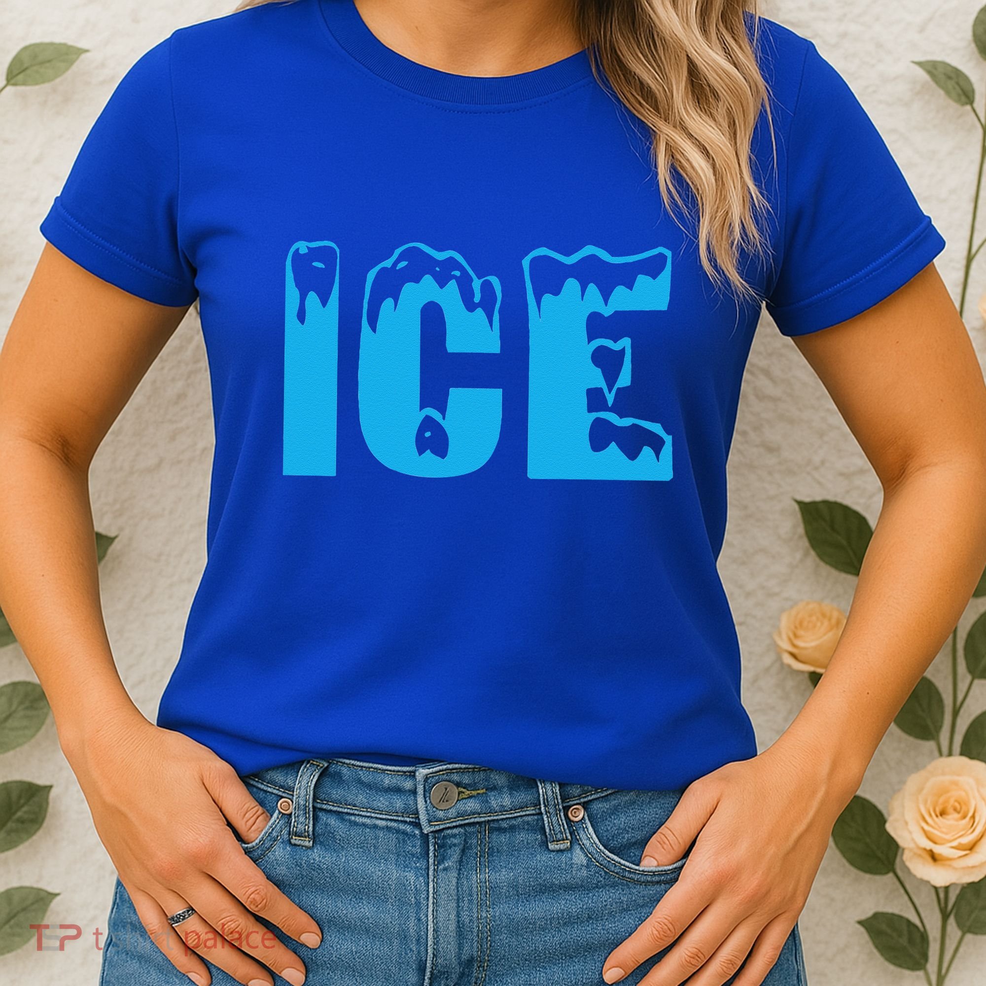 Funny Fire And Ice Costume Halloween Family Matching Funny Women's T-Shirt
