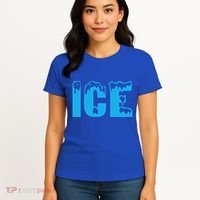 Funny Fire And Ice Costume Halloween Family Matching Funny Women's T-Shirt thumb 4