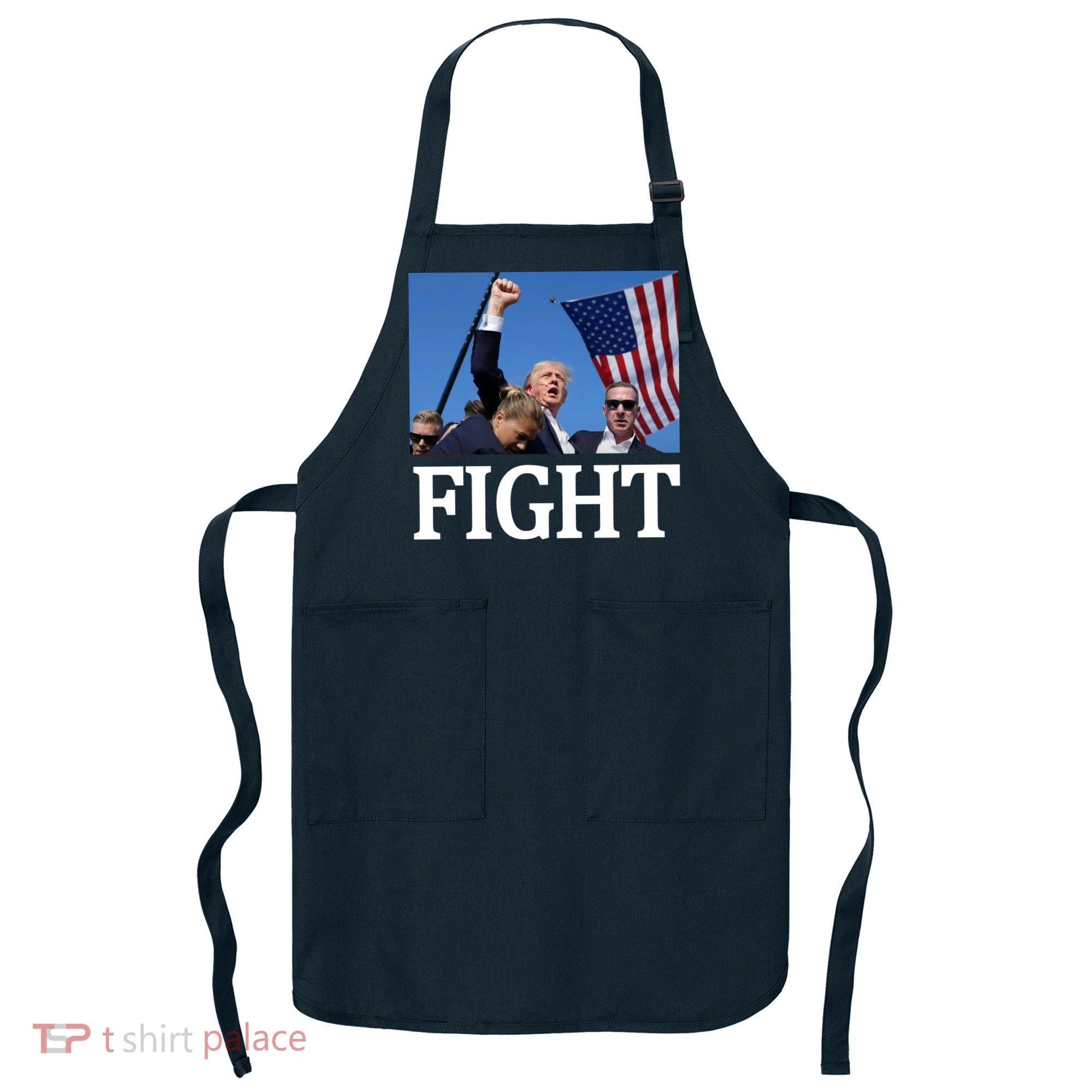 Fight For America Trump Assassination Attempt Fist Apron
