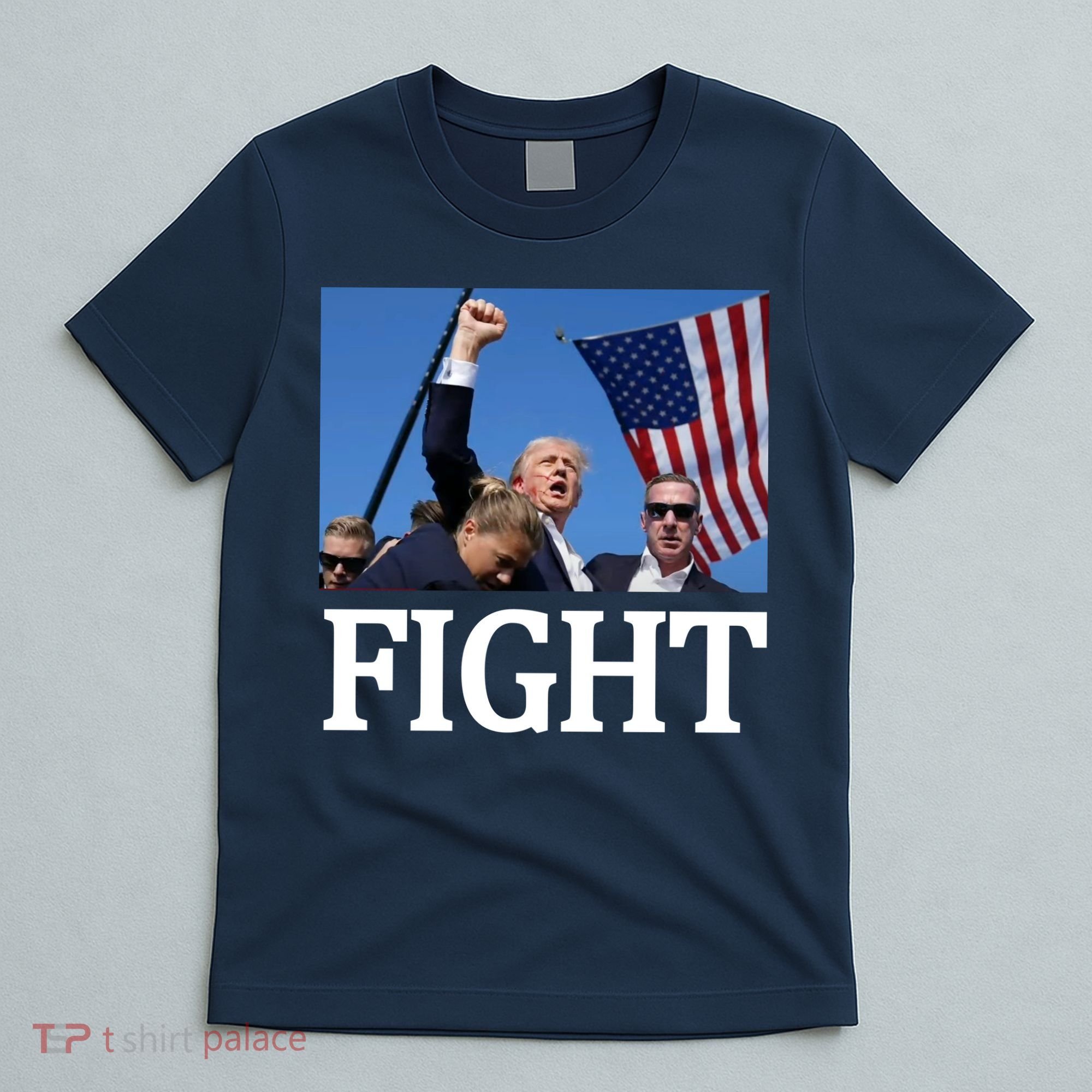 Fight For America Trump Assassination Attempt Fist T-Shirt