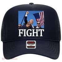 Fight For America Trump Assassination Attempt Fist Hat thumb 0