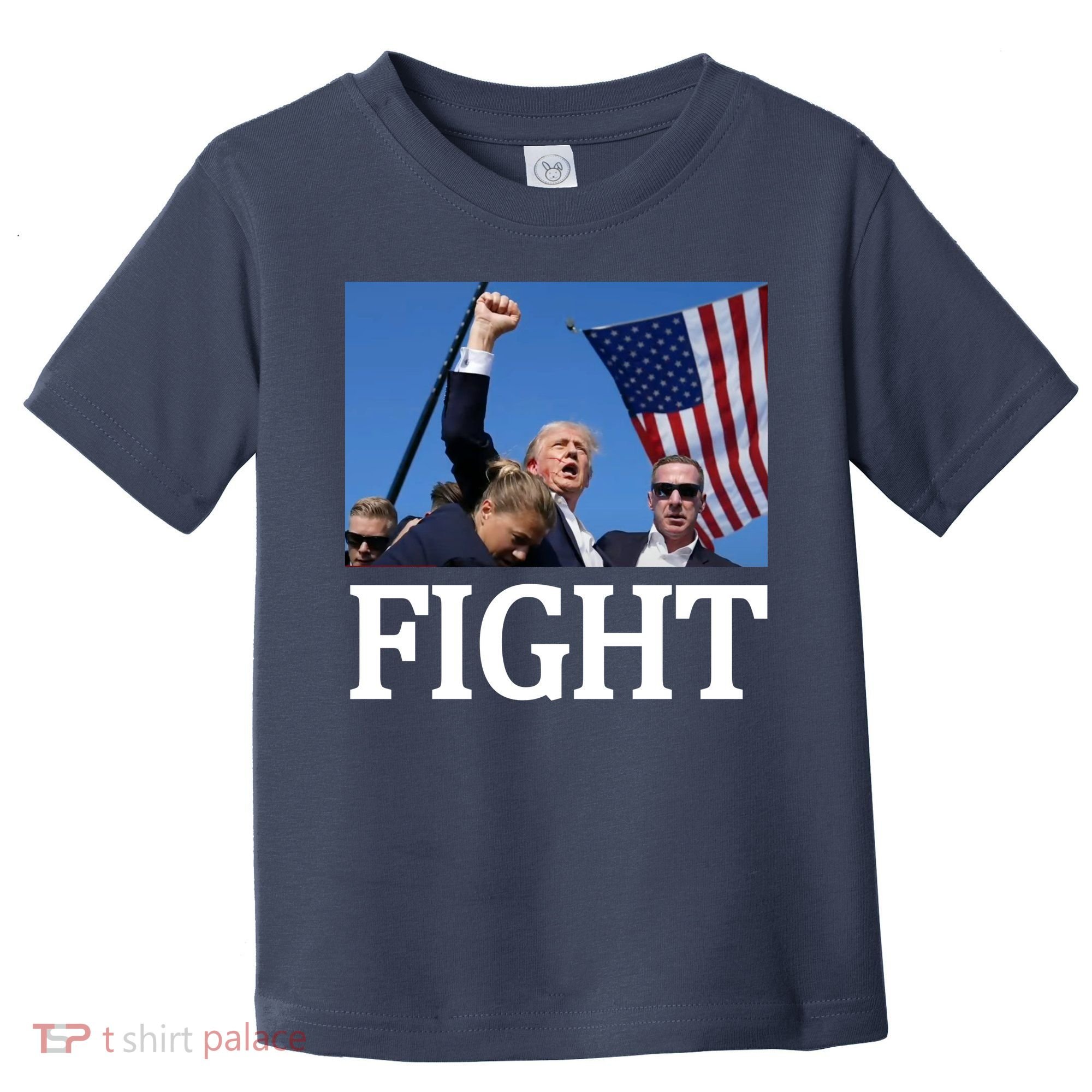 Fight For America Trump Assassination Attempt Fist Toddler T-Shirt