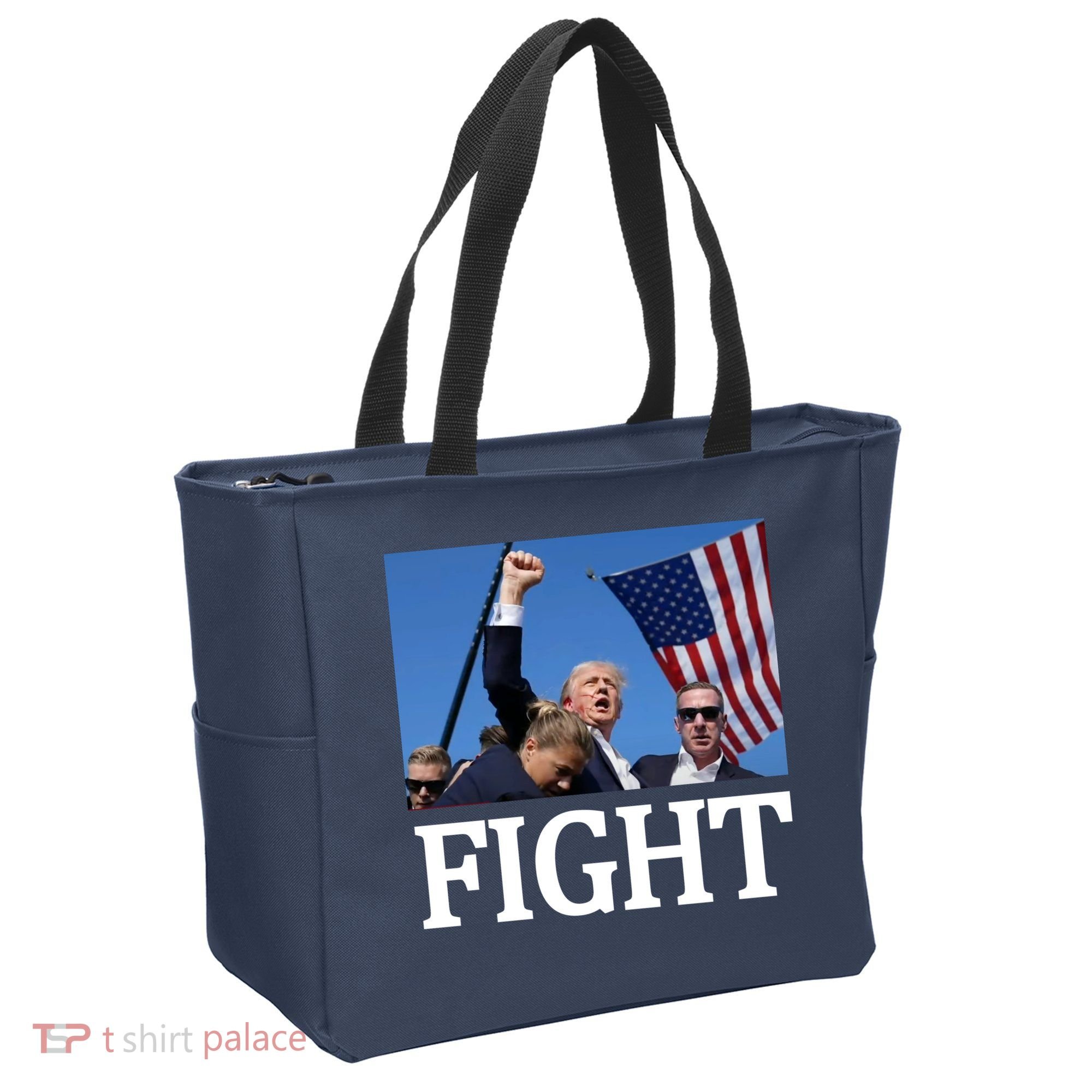 Fight For America Trump Assassination Attempt Fist Tote Bag