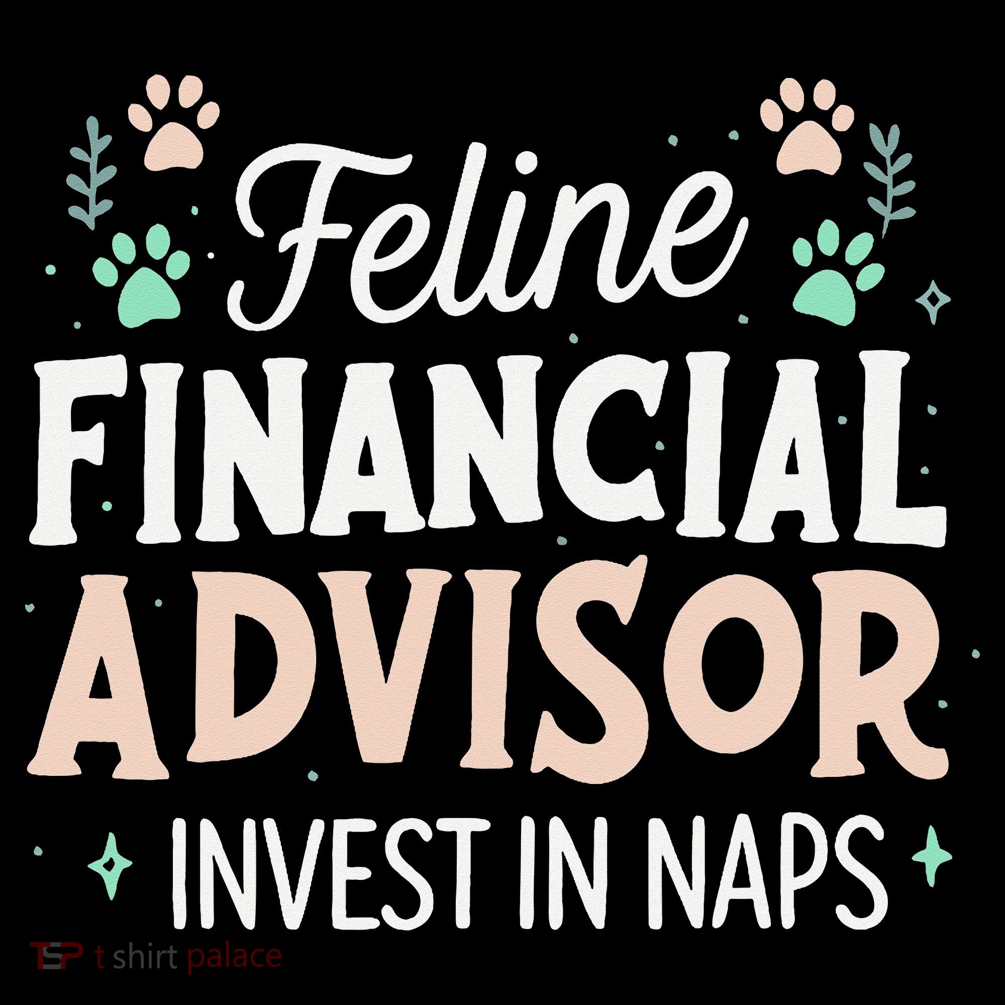 Feline Financial Advisor Invest In Naps Funny Cat Saying Coffee Mug