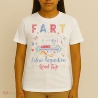 Fart Fabric Acquisition Road Trip For Sewing Quilting Lover T-Shirt thumb 4