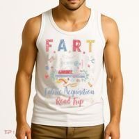 Fart Fabric Acquisition Road Trip For Sewing Quilting Lover Tank Top thumb 3