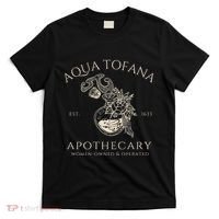 Funny Feminist Aqua Tofana Apothecary Vintage T-Shirt thumb 0