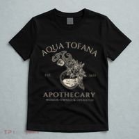 Funny Feminist Aqua Tofana Apothecary Vintage T-Shirt thumb 5