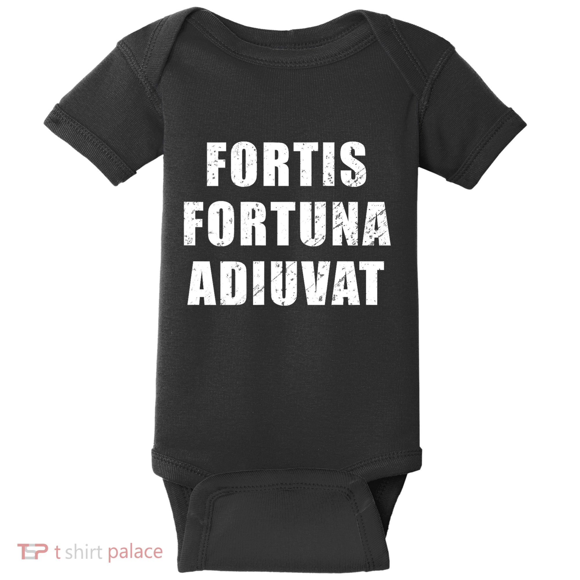 Fortis Fortuna Adiuvat Baby Bodysuit