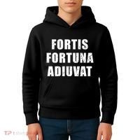 Fortis Fortuna Adiuvat Kids Hoodie thumb 4