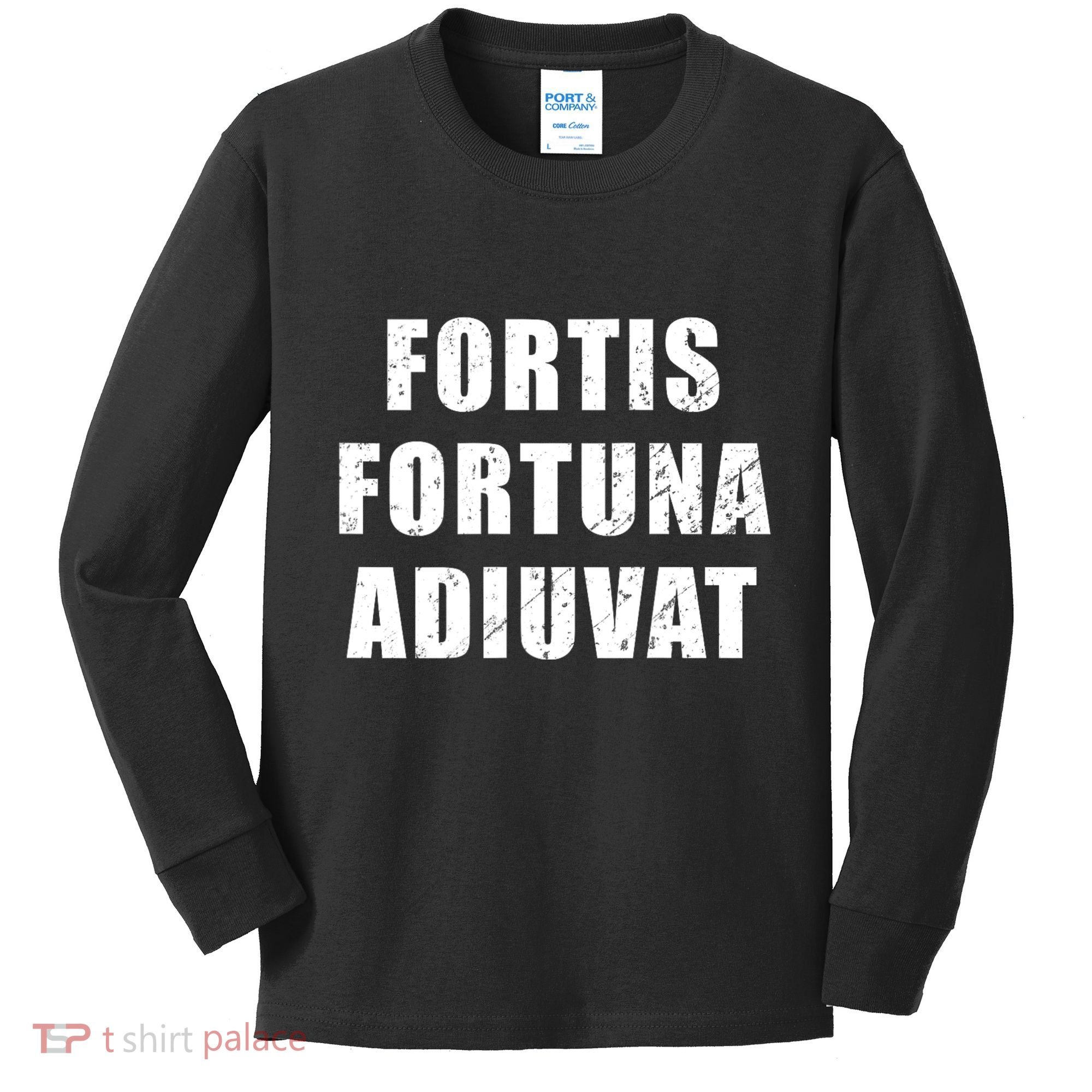 Fortis Fortuna Adiuvat Kids Long Sleeve Shirt