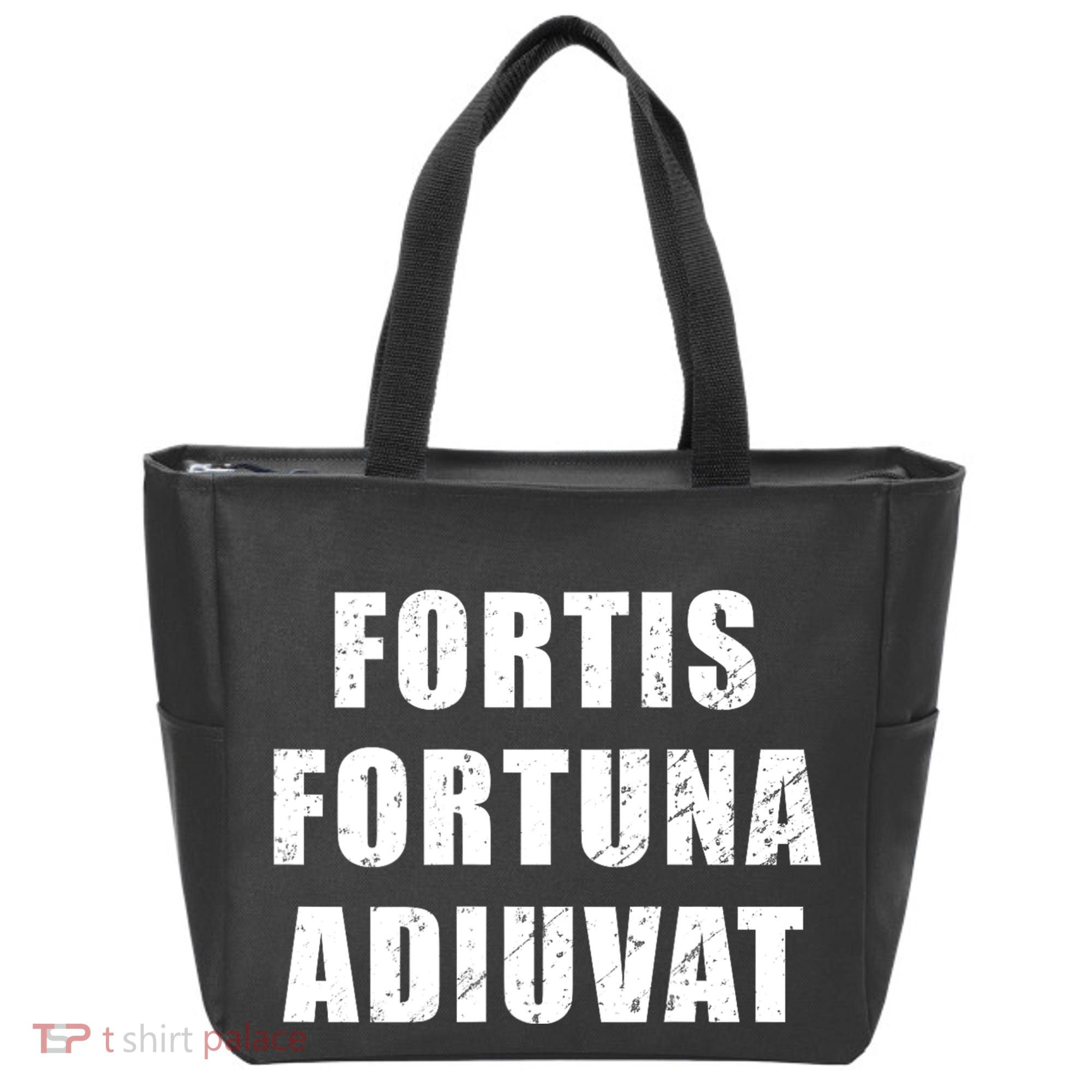 Fortis Fortuna Adiuvat Tote Bag