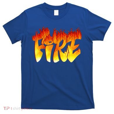 Funny Fire And Ice Costume Halloween Family Matching T-Shirt