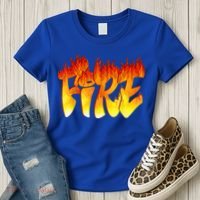 Funny Fire And Ice Costume Halloween Family Matching Women's T-Shirt thumb 3