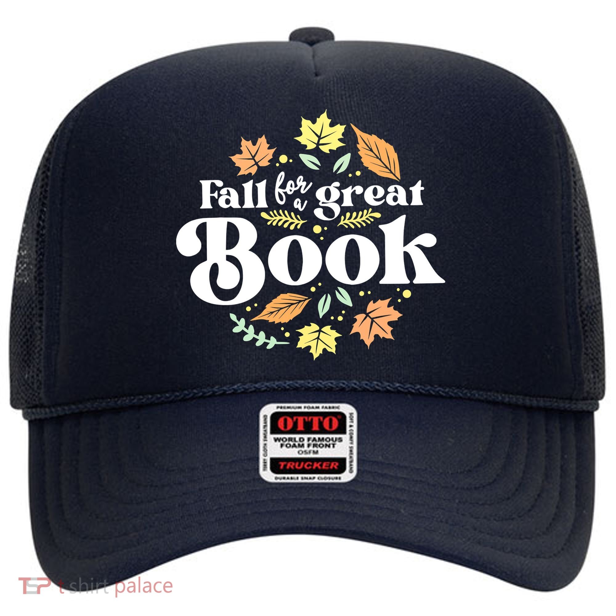 Fall For A Great Book Reading Librarian Autumn Teacher Hat