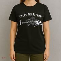 fishing fillet and release cool fisherman humor T-Shirt thumb 4