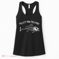 fishing fillet and release cool fisherman humor Women's Tank Top thumb 0