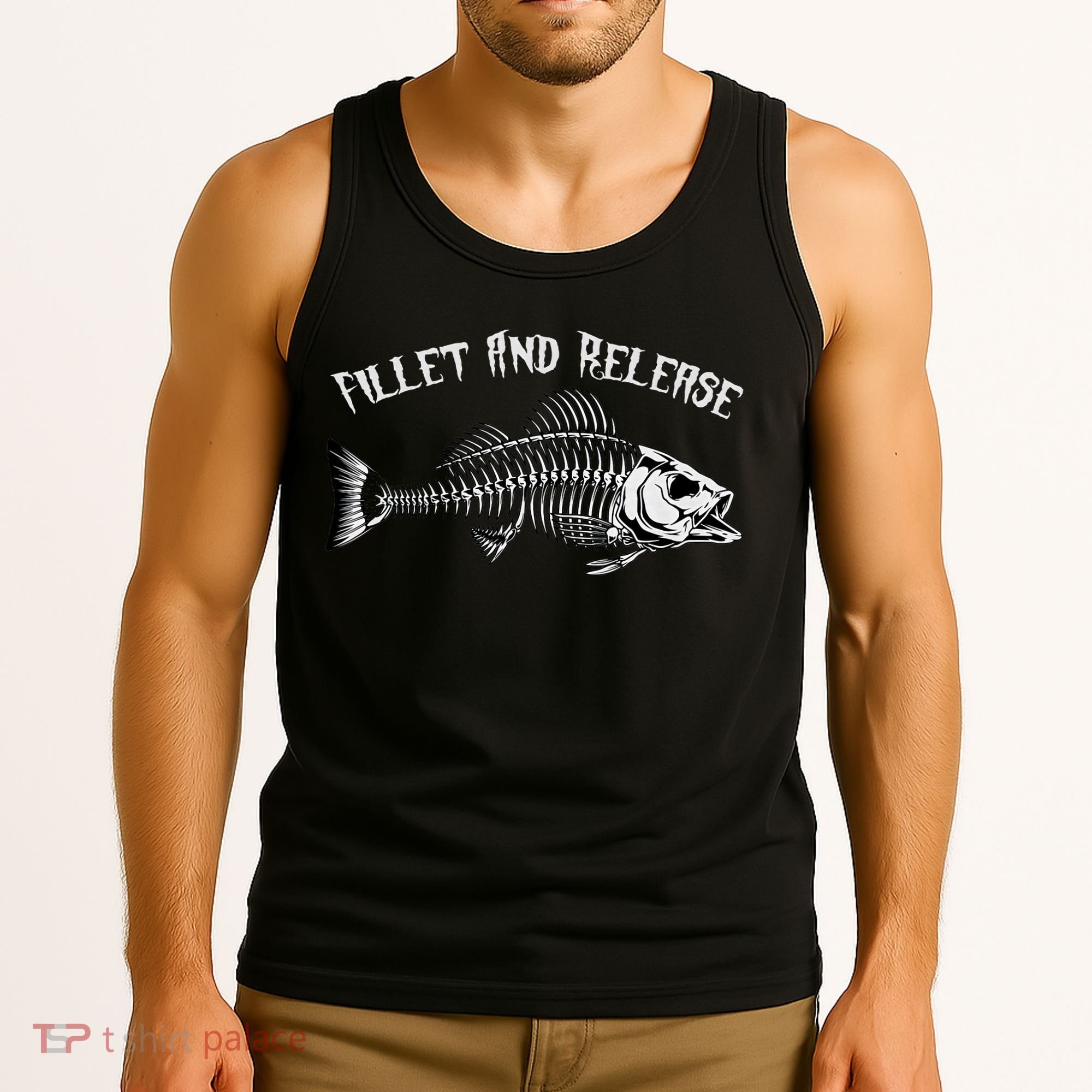 fishing fillet and release cool fisherman humor Tank Top