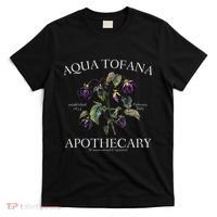 Funny Feminist Aqua Tofana Apothecary Vintage T-Shirt thumb 0