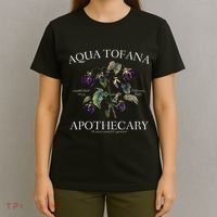 Funny Feminist Aqua Tofana Apothecary Vintage T-Shirt thumb 4