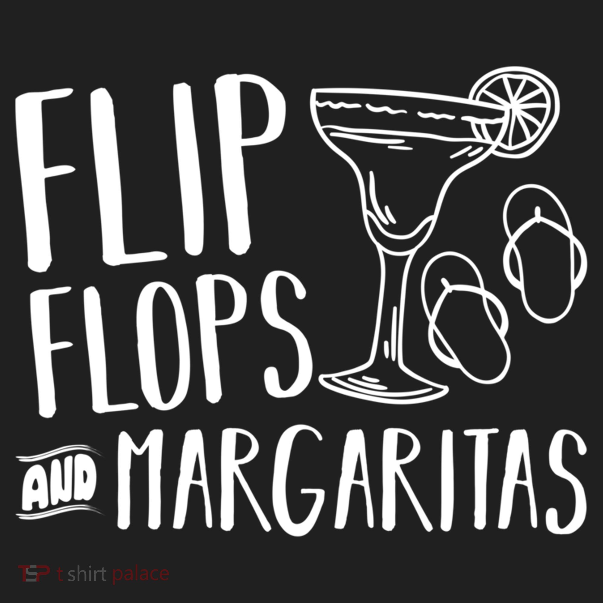 Flip Flops And Margaritas Funny Beach Summer Vacation Cool Gift Hat