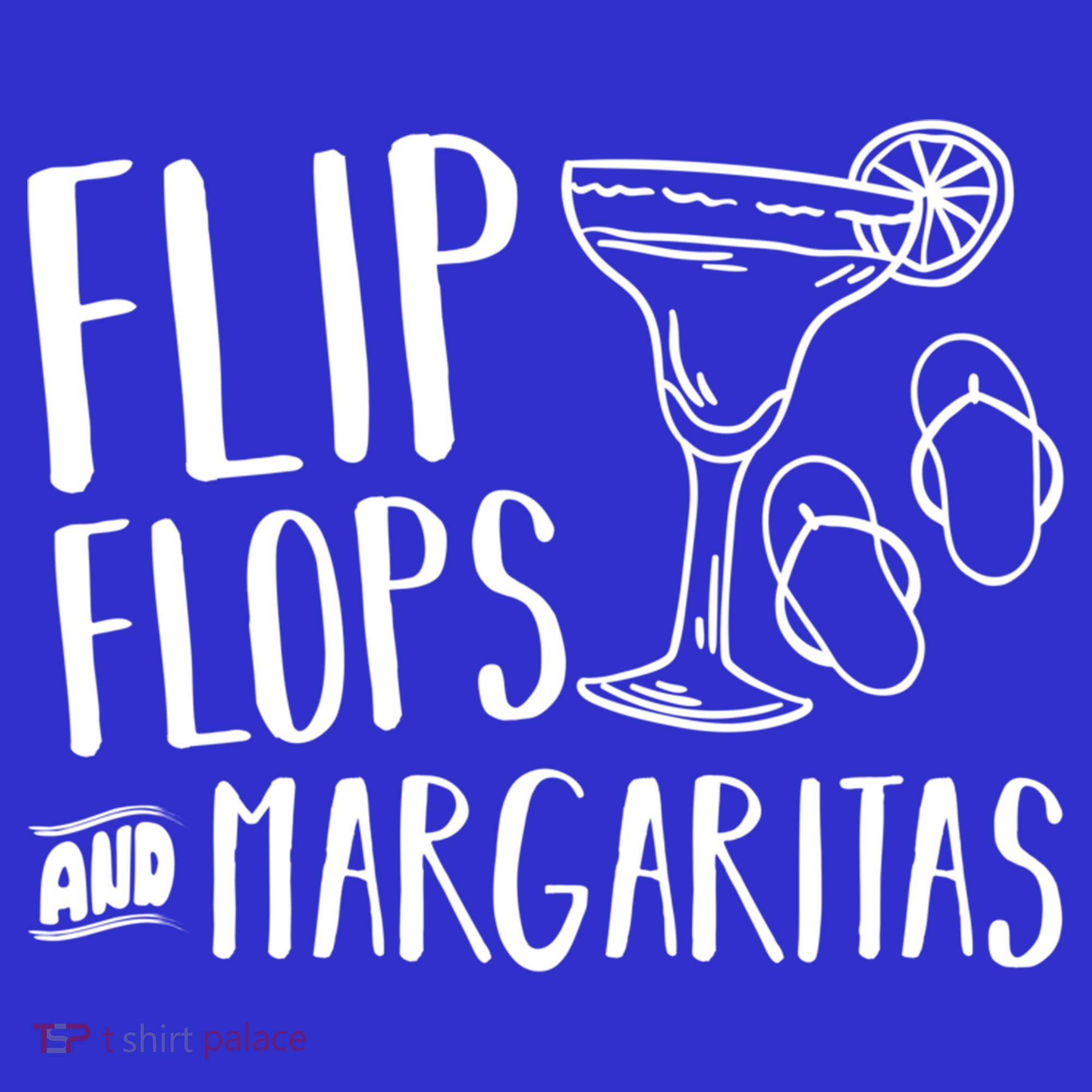 Flip Flops And Margaritas Funny Beach Summer Vacation Cool Gift Tote Bag