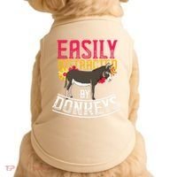 Funny Farm Animal Lover Gift Donkey Doggie Tank thumb 0