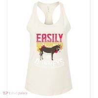 Funny Farm Animal Lover Gift Donkey Women's Tank Top thumb 0