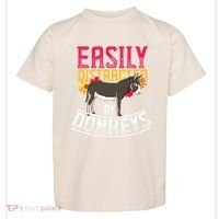 Funny Farm Animal Lover Gift Donkey Toddler T-Shirt thumb 0