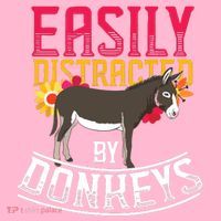 Funny Farm Animal Lover Gift Donkey Coaster thumb 2