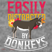 Funny Farm Animal Lover Gift Donkey Toddler Hoodie thumb 2