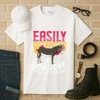 Funny Farm Animal Lover Gift Donkey Tall T-Shirt thumb 3