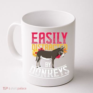 Funny Farm Animal Lover Gift Donkey Coffee Mug