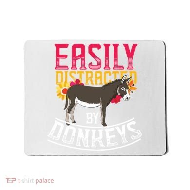 Funny Farm Animal Lover Gift Donkey Mousepad
