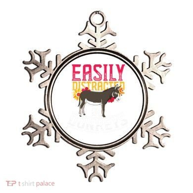 Funny Farm Animal Lover Gift Donkey Ornament