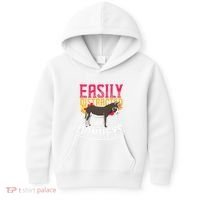 Funny Farm Animal Lover Gift Donkey Kids Hoodie thumb 0